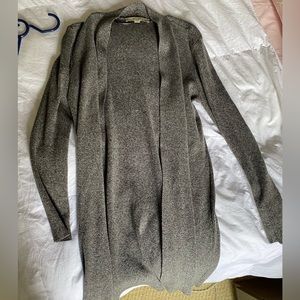 Loft gray cardigan